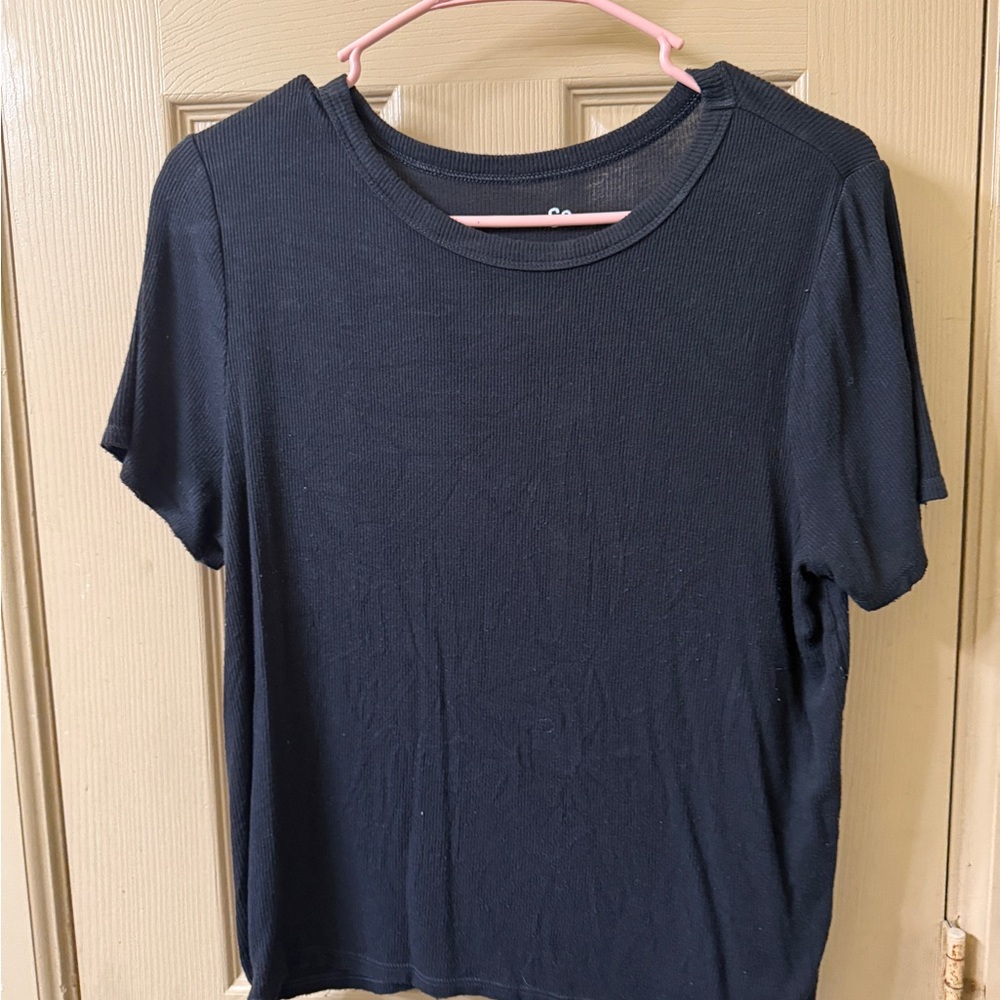 SO Navy Short Sleeve Tee